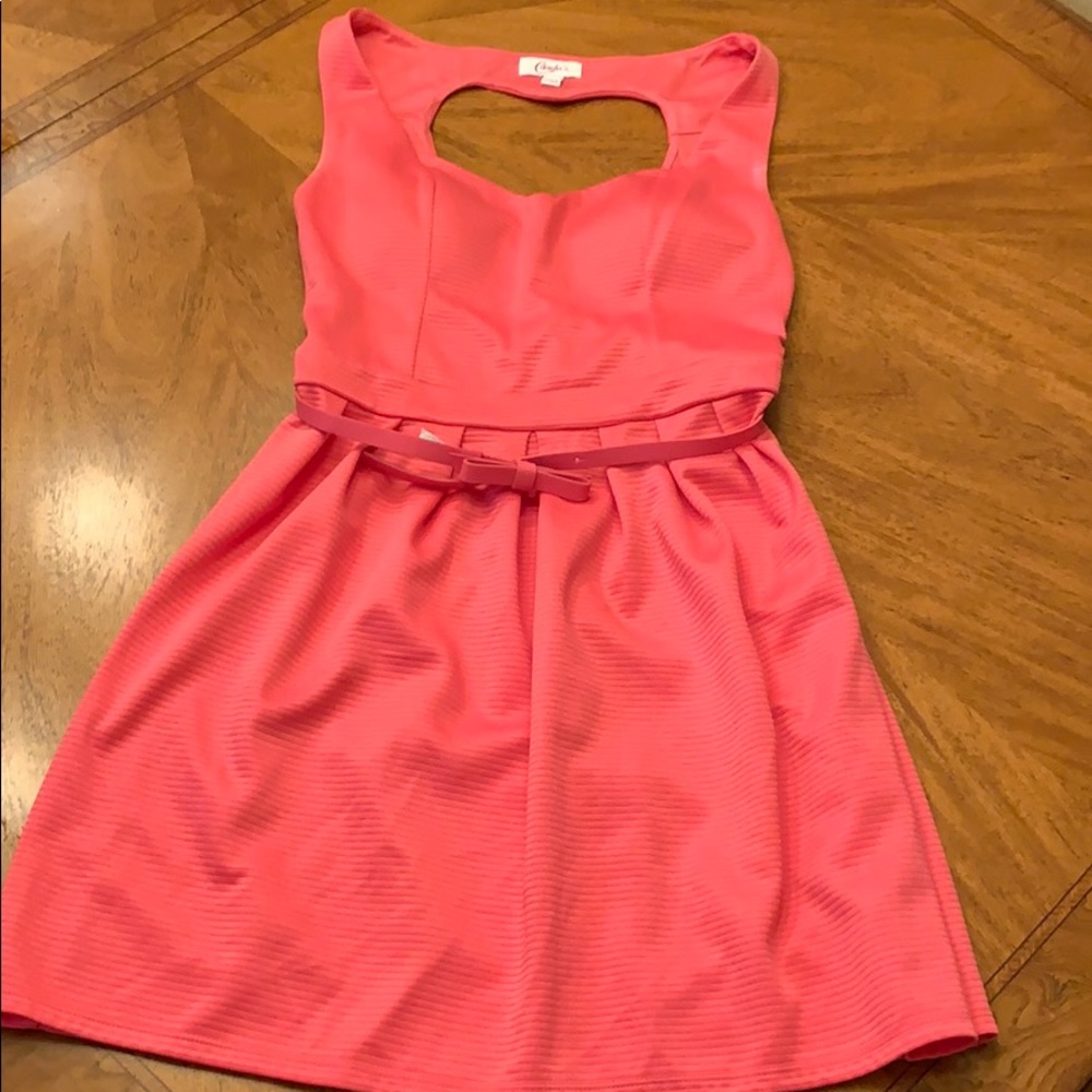Juniors' Candie's® Heart Cutout Dress